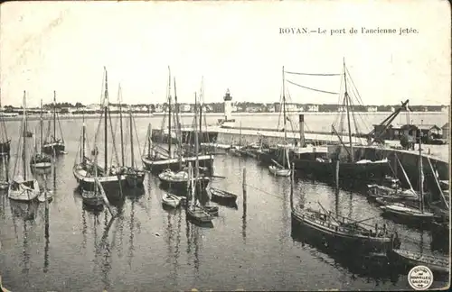 Royan le Port de l'ancienne jetee *