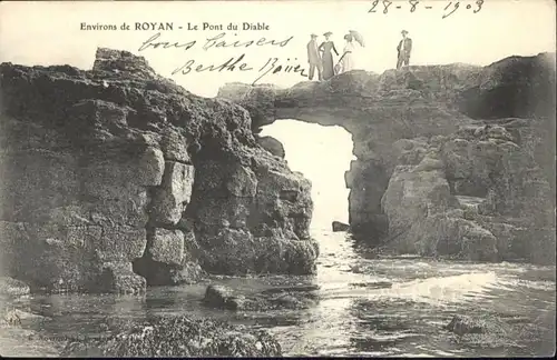 Royan le Pont du Diable x