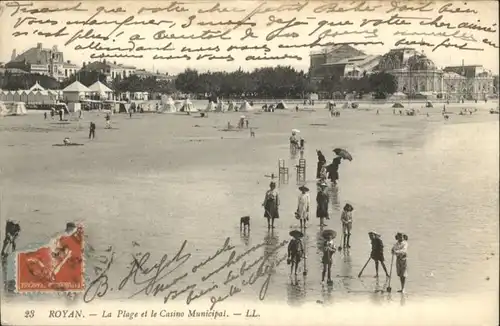 Royan la Plage le Casino Municipal x