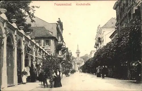 Franzensbad Franzensbad Kirchstrasse x / Polen /Polen