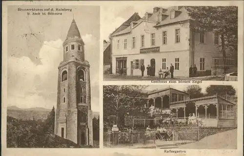 Asch Asch Boehmen  Bismarckturm Gasthaus zum blauen Engel  x / Polen /Polen
