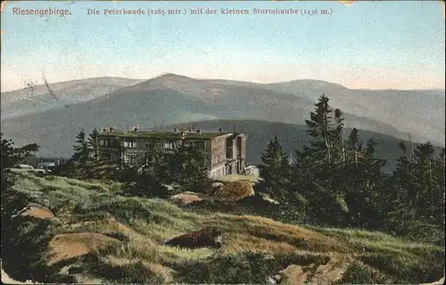 Peterbaude Riesengebirge kleinen Sturmhaube