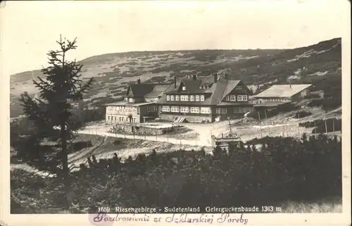 Gelerguckenbaude Riesengebirge Sudetenland