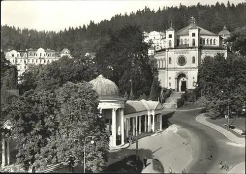 Marianske Lanze Rudolfbrunnen / Polen /Polen