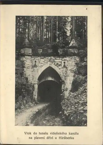 Hirsberku Vtok tunelu Videnskeho / Polen /Polen