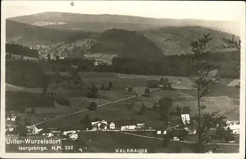 Unter-Wurzelsdorf [?] Isergebirge Waldbaude /  /