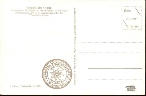 Wendelstein Wendelsteinhaus
Kapelle / Bayrischzell /Miesbach LKR