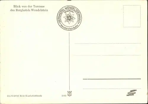 Wendelstein  / Bayrischzell /Miesbach LKR