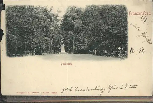 Franzensbad Parkplatz / Polen /Polen