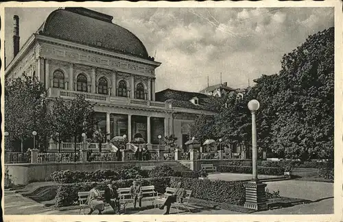 Franzensbad Kurhaus Terrasse / Polen /Polen