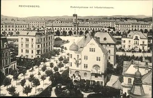 Reichenberg Tschechien Radetzkystrasse Kaserne /  /