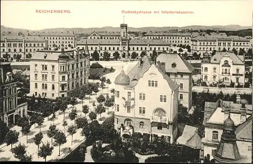 Reichenberg Tschechien Radetzkystrasse Kaserne /  /