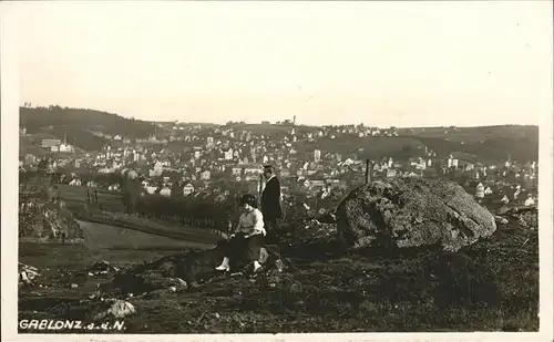 Gablonz Tschechien Panorama / Tschechische Republik /Tschechische Republik