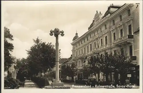 Franzensbad Kulmerstrasse
Savoy-Hotel