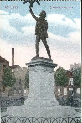 Roulers West-Vlaanderen Statue Rodenbach