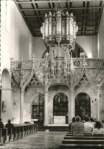 Koeln Kirche St. Pantaleon Lettner und Orgel Kat. Koeln