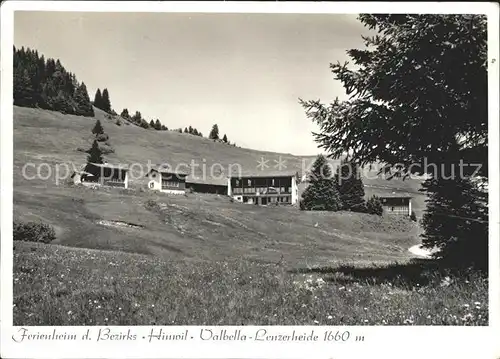 Lenzerheide Valbella Ferienheim des Bezirks Hinwil Kat. Lenzerheide