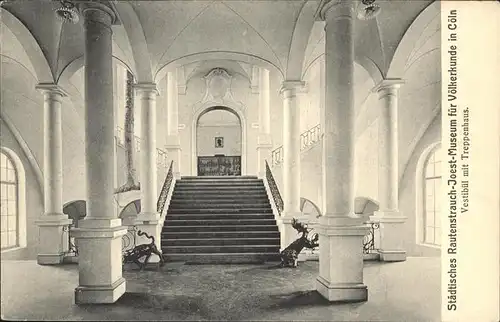 Koeln Rautenstrauch Joest Museum fuer Voelkerkunde Kat. Koeln