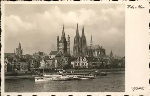 Koeln Motorschiff Kat. Koeln