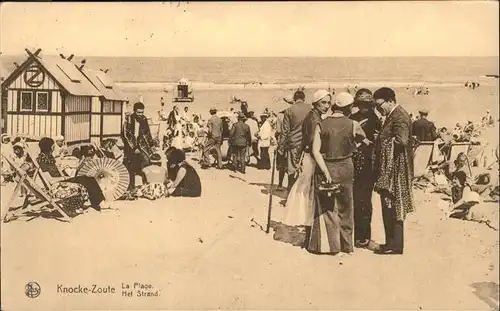 hw15350 Zoute La Plage Kategorie.  Alte Ansichtskarten