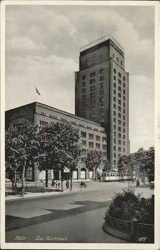 Koeln das Hochhaus Kat. Koeln