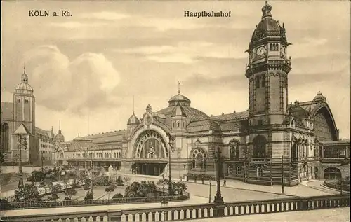 Koeln Hauptbahnhof Kat. Koeln