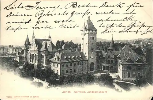 Zuerich Landesmuseum / Zuerich /Bz. Zuerich City