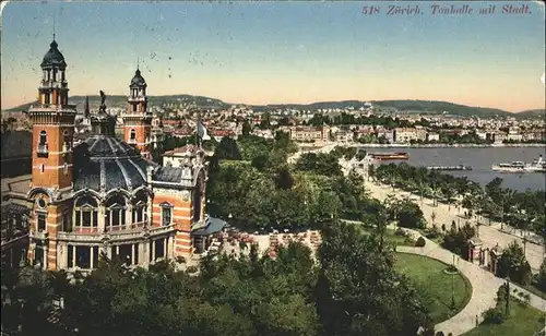 Zuerich Tonhalle Schiff / Zuerich /Bz. Zuerich City