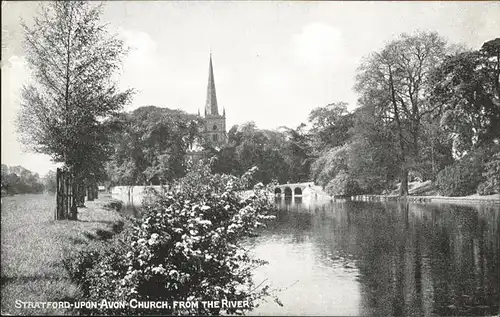 Stratford-Upton-Avon Church from River