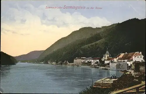 Sarmingstein Oesterreich Donau