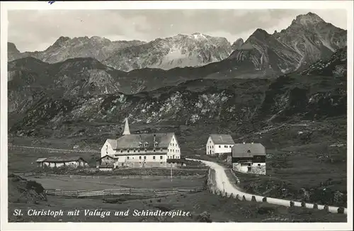 St Christof Arlberg  Valuga Schindlerspitze Stanzertal / St. Anton am Arlberg /Tiroler Oberland