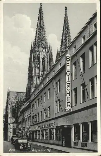 Koeln Belgischer Hof Autos Kat. Koeln