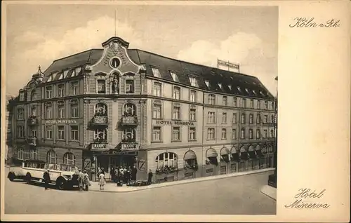 Koeln Hotel Minerva Bus Kat. Koeln