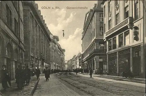 Koeln Guerzenichstrasse Kat. Koeln