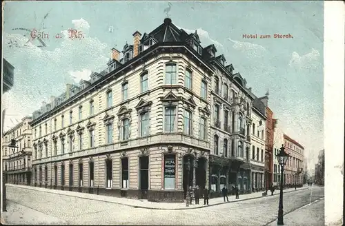 Koeln Hotel zum Storch Kat. Koeln