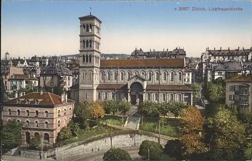 Zuerich Liebfrauenkirche / Zuerich /Bz. Zuerich City