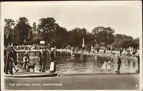 Hampstead Heath Boating Pond Kat. United Kingdom