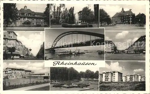 Rheinhausen Seitenraddampfer  Kat. Oberhausen Rheinhausen