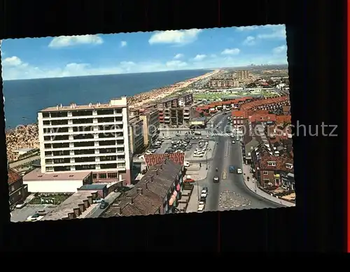 Zandvoort aan Zee Panorama Strand Kat. Niederlande