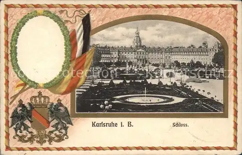Karlsruhe Schloss Kat. Karlsruhe