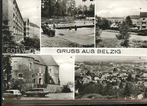 Belzig Krankenhaus Schwimmbad Schillerstr Burg Eisenhardt Total Kat. Belzig