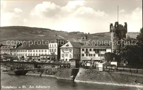 Ruedesheim Adlerturm Kat. Ruedesheim am Rhein