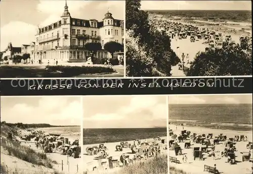 Zinnowitz Ostseebad Usedom Erholungsheim Glueck auf Koserow Zempin Karlshagen Trassenheide Strand Kat. Zinnowitz