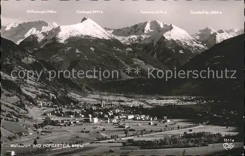 Bad Hofgastein Salzburg Gesamtansicht Weltkurort mit Alpenpanorama Kat. Bad Hofgastein