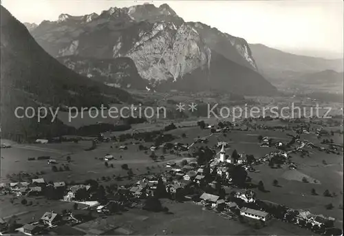 Aeschi Spiez Fliegeraufnahme Kat. Aeschi Spiez