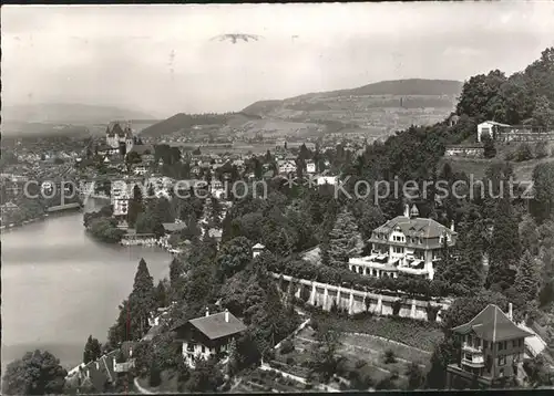 Thun Fliegeraufnahme Sonnenhof See Kat. Thun