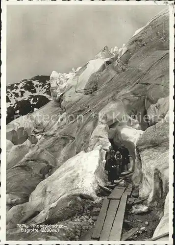 Rhonegletscher Eisgrotte Kat. Rhone