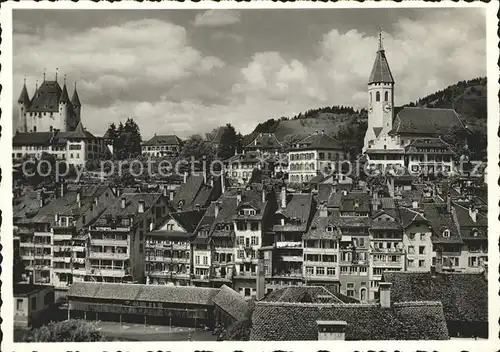 Thun Schloss Kirche Kat. Thun