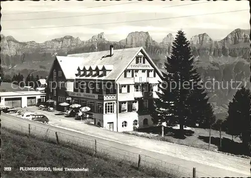 Flums Hotel Tannenboden Flumserberg Churfirsten Appenzeller Alpen Kat. Flums