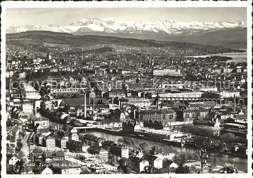 Zuerich Stadt See Limmat Alpen / Zuerich /Bz. Zuerich City